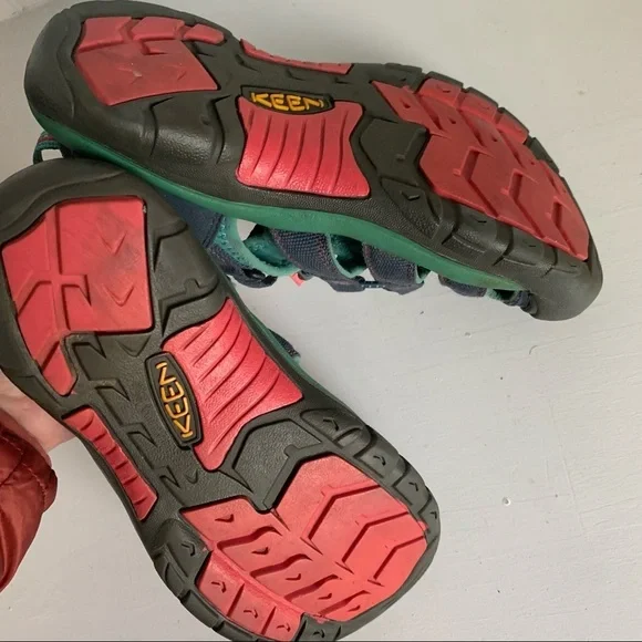 Keen Kids Shoes - Blue and Green - Picture 4 of 6